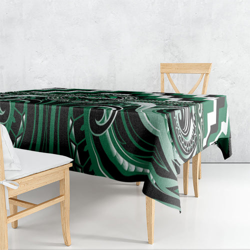 Aotearoa Whakatohea Tablecloth Maori Iwi Poutama Puhoro Tattoo
