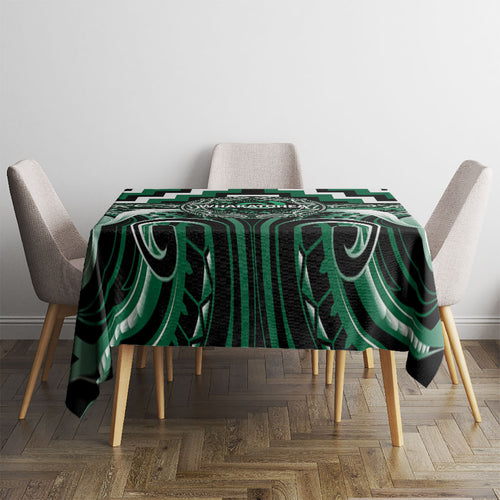 Aotearoa Whakatohea Tablecloth Maori Iwi Poutama Puhoro Tattoo
