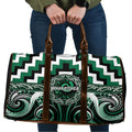 Aotearoa Whakatohea Travel Bag Maori Iwi Poutama Puhoro Tattoo