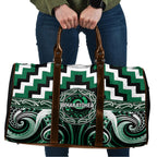 Aotearoa Whakatohea Travel Bag Maori Iwi Poutama Puhoro Tattoo