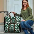 Aotearoa Whakatohea Travel Bag Maori Iwi Poutama Puhoro Tattoo