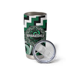 Aotearoa Whakatohea Personalised Tumbler Cup Maori Iwi Poutama Puhoro Tattoo