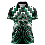 Aotearoa Whakatohea Personalised Women Polo Shirt Maori Iwi Poutama Puhoro Tattoo