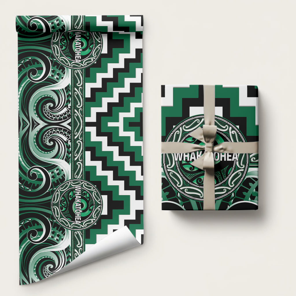 Aotearoa Whakatohea Wrapping Paper Maori Iwi Poutama Puhoro Tattoo