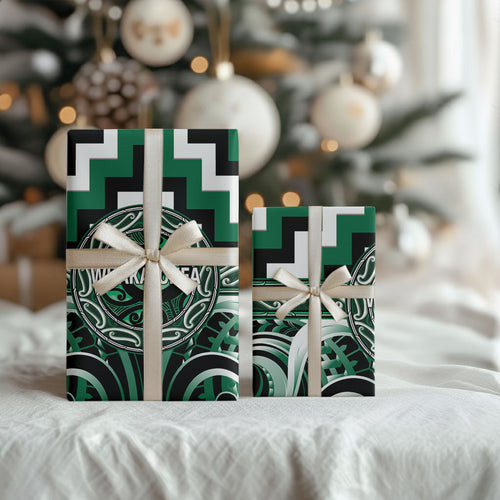 Aotearoa Whakatohea Wrapping Paper Maori Iwi Poutama Puhoro Tattoo