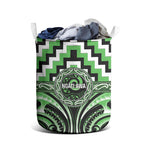 Aotearoa Ngati Awa Laundry Basket Maori Iwi Poutama Puhoro Tattoo