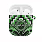 Aotearoa Ngati Awa AirPods Case Maori Iwi Poutama Puhoro Tattoo