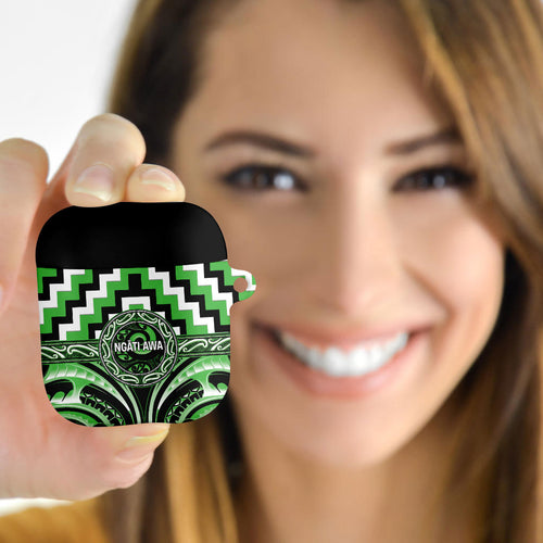 Aotearoa Ngati Awa AirPods Case Maori Iwi Poutama Puhoro Tattoo