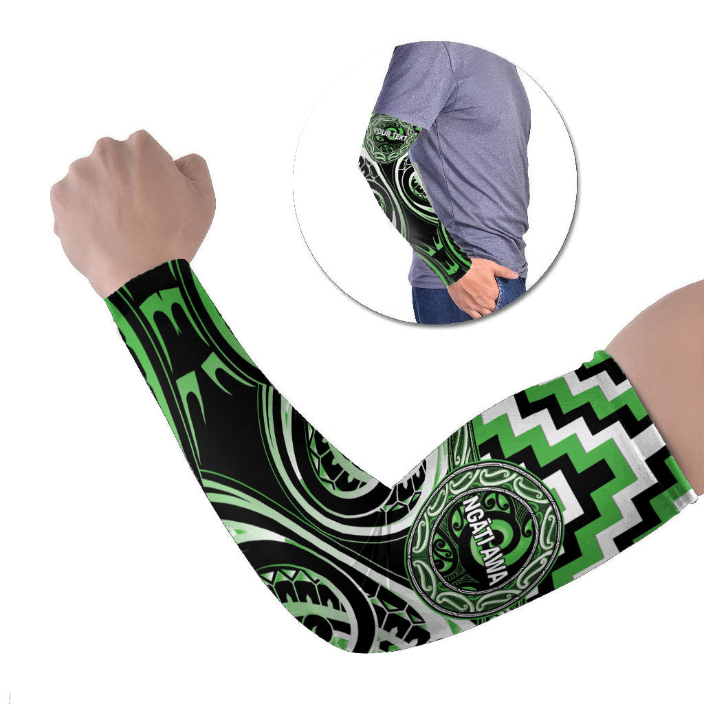 Aotearoa Ngati Awa Personalised Arm Sleeves Maori Iwi Poutama Puhoro Tattoo