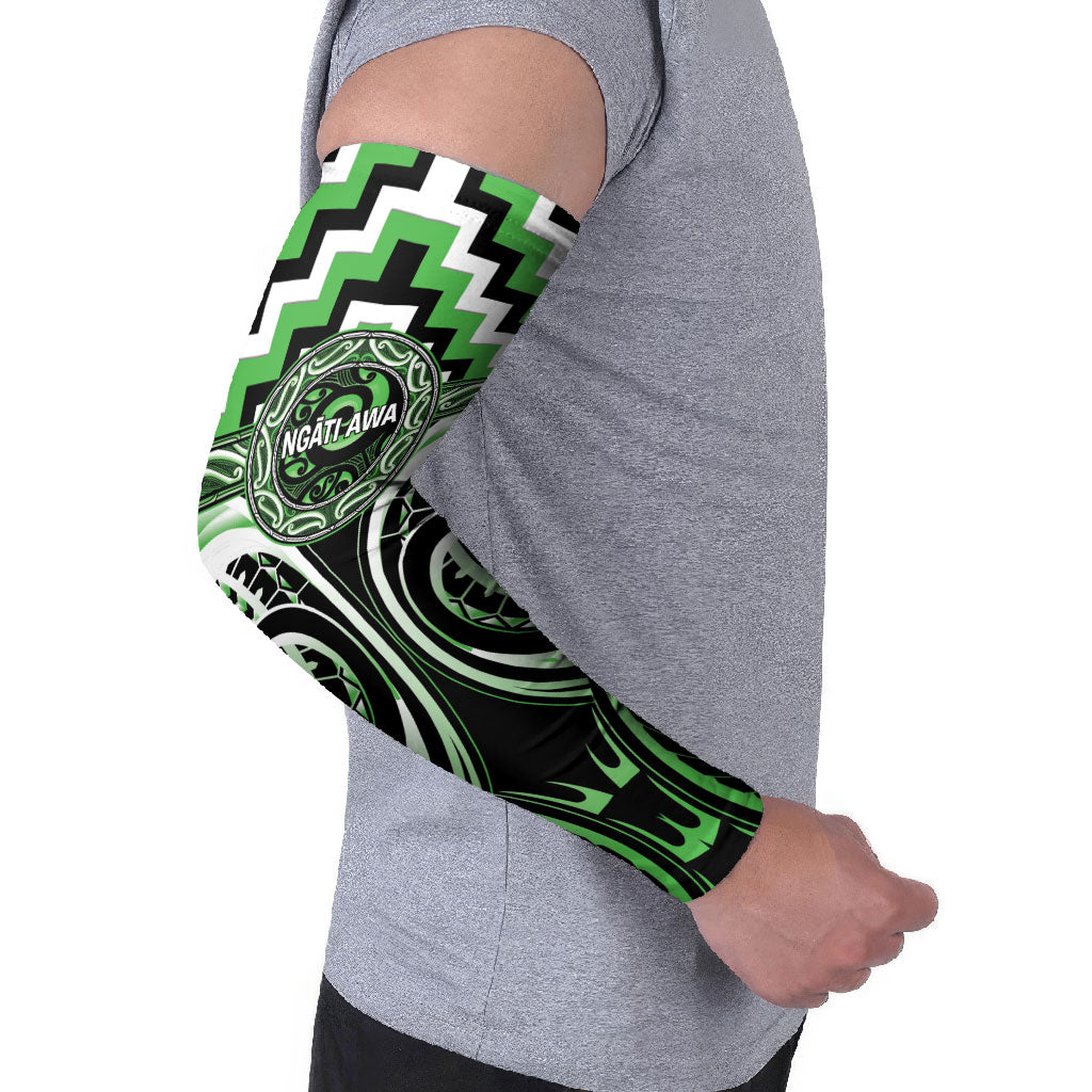 Aotearoa Ngati Awa Personalised Arm Sleeves Maori Iwi Poutama Puhoro Tattoo