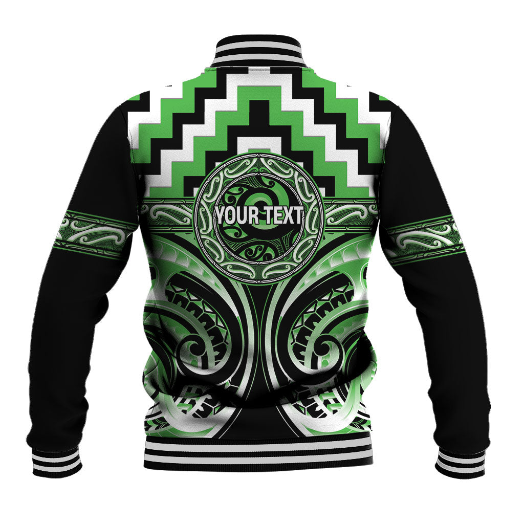 Aotearoa Ngati Awa Personalised Baseball Jacket Maori Iwi Poutama Puhoro Tattoo