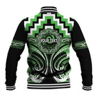 Aotearoa Ngati Awa Personalised Baseball Jacket Maori Iwi Poutama Puhoro Tattoo