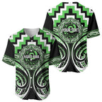 Aotearoa Ngati Awa Personalised Baseball Jersey Maori Iwi Poutama Puhoro Tattoo