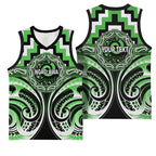 Aotearoa Ngati Awa Personalised Basketball Jersey Maori Iwi Poutama Puhoro Tattoo