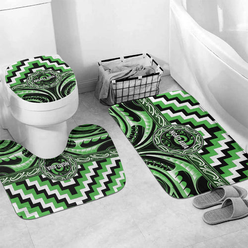 Aotearoa Ngati Awa Bathroom Set Maori Iwi Poutama Puhoro Tattoo