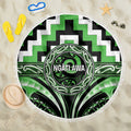 Aotearoa Ngati Awa Beach Blanket Maori Iwi Poutama Puhoro Tattoo