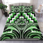 Aotearoa Ngati Awa Bedding Set Maori Iwi Poutama Puhoro Tattoo