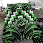 Aotearoa Ngati Awa Bedding Set Maori Iwi Poutama Puhoro Tattoo