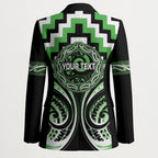 Aotearoa Ngati Awa Personalised Blazer Maori Iwi Poutama Puhoro Tattoo