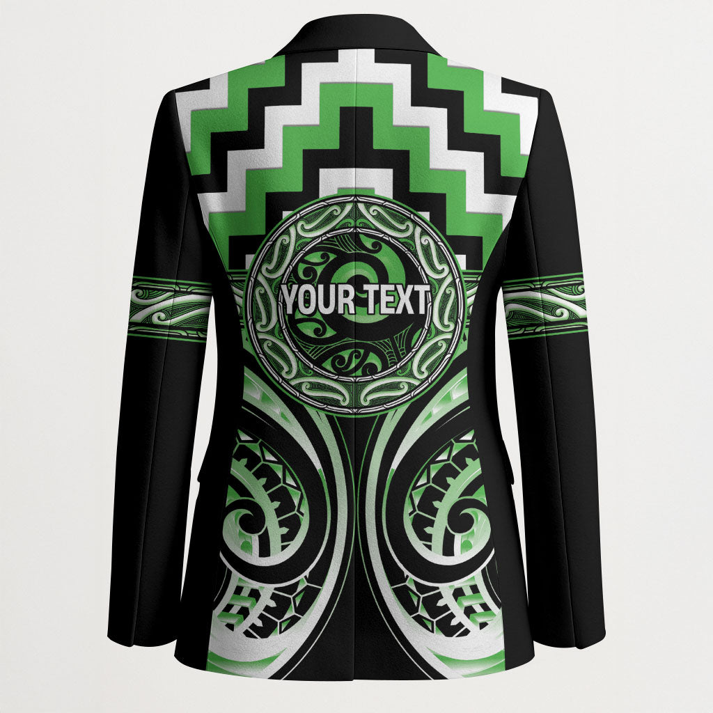 Aotearoa Ngati Awa Personalised Blazer Maori Iwi Poutama Puhoro Tattoo