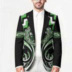 Aotearoa Ngati Awa Personalised Blazer Maori Iwi Poutama Puhoro Tattoo