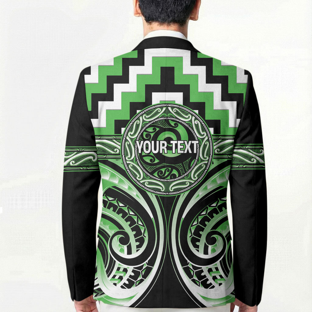 Aotearoa Ngati Awa Personalised Blazer Maori Iwi Poutama Puhoro Tattoo