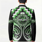 Aotearoa Ngati Awa Personalised Blazer Maori Iwi Poutama Puhoro Tattoo