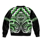 Aotearoa Ngati Awa Personalised Bomber Jacket Maori Iwi Poutama Puhoro Tattoo