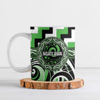 Aotearoa Ngati Awa Personalised Ceramic Mug Maori Iwi Poutama Puhoro Tattoo