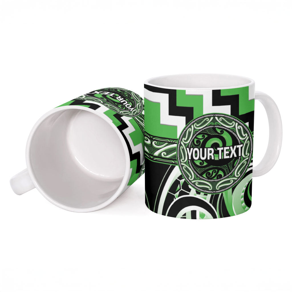 Aotearoa Ngati Awa Personalised Ceramic Mug Maori Iwi Poutama Puhoro Tattoo