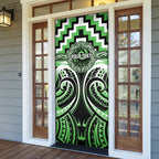 Aotearoa Ngati Awa Personalised Door Cover Maori Iwi Poutama Puhoro Tattoo