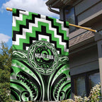 Aotearoa Ngati Awa Garden Flag Maori Iwi Poutama Puhoro Tattoo