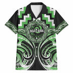 Aotearoa Ngati Awa Personalised Hawaiian Shirt Maori Iwi Poutama Puhoro Tattoo