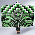 Aotearoa Ngati Awa Hooded Blanket Maori Iwi Poutama Puhoro Tattoo