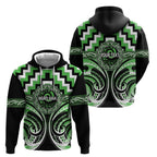 Aotearoa Ngati Awa Personalised Hoodie Maori Iwi Poutama Puhoro Tattoo
