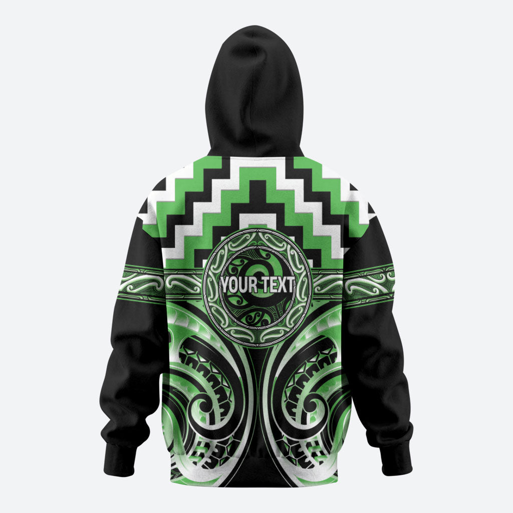 Aotearoa Ngati Awa Personalised Hoodie Maori Iwi Poutama Puhoro Tattoo