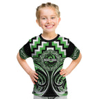 Aotearoa Ngati Awa Personalised Kid T Shirt Maori Iwi Poutama Puhoro Tattoo