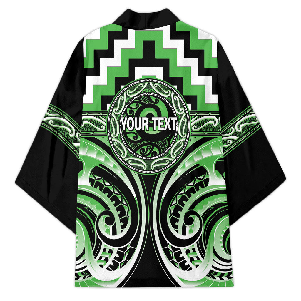 Aotearoa Ngati Awa Personalised Kimono Maori Iwi Poutama Puhoro Tattoo