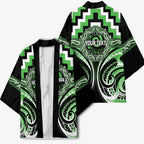 Aotearoa Ngati Awa Personalised Kimono Maori Iwi Poutama Puhoro Tattoo