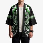 Aotearoa Ngati Awa Personalised Kimono Maori Iwi Poutama Puhoro Tattoo