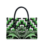 Aotearoa Ngati Awa Leather Bag Maori Iwi Poutama Puhoro Tattoo