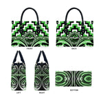 Aotearoa Ngati Awa Leather Bag Maori Iwi Poutama Puhoro Tattoo