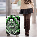 Aotearoa Ngati Awa Luggage Cover Maori Iwi Poutama Puhoro Tattoo