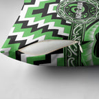 Aotearoa Ngati Awa Pillow Cover Maori Iwi Poutama Puhoro Tattoo