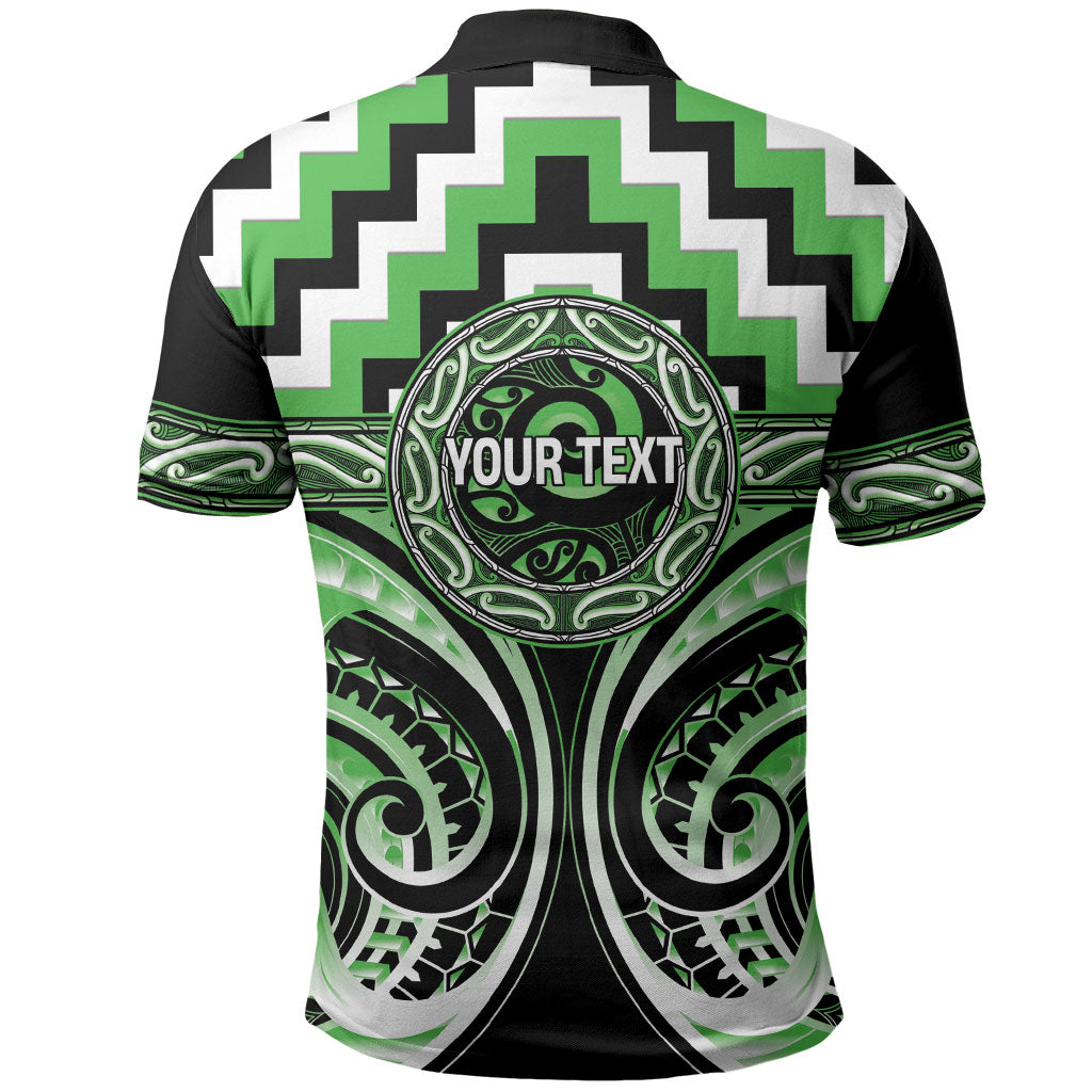 Aotearoa Ngati Awa Personalised Polo Shirt Maori Iwi Poutama Puhoro Tattoo