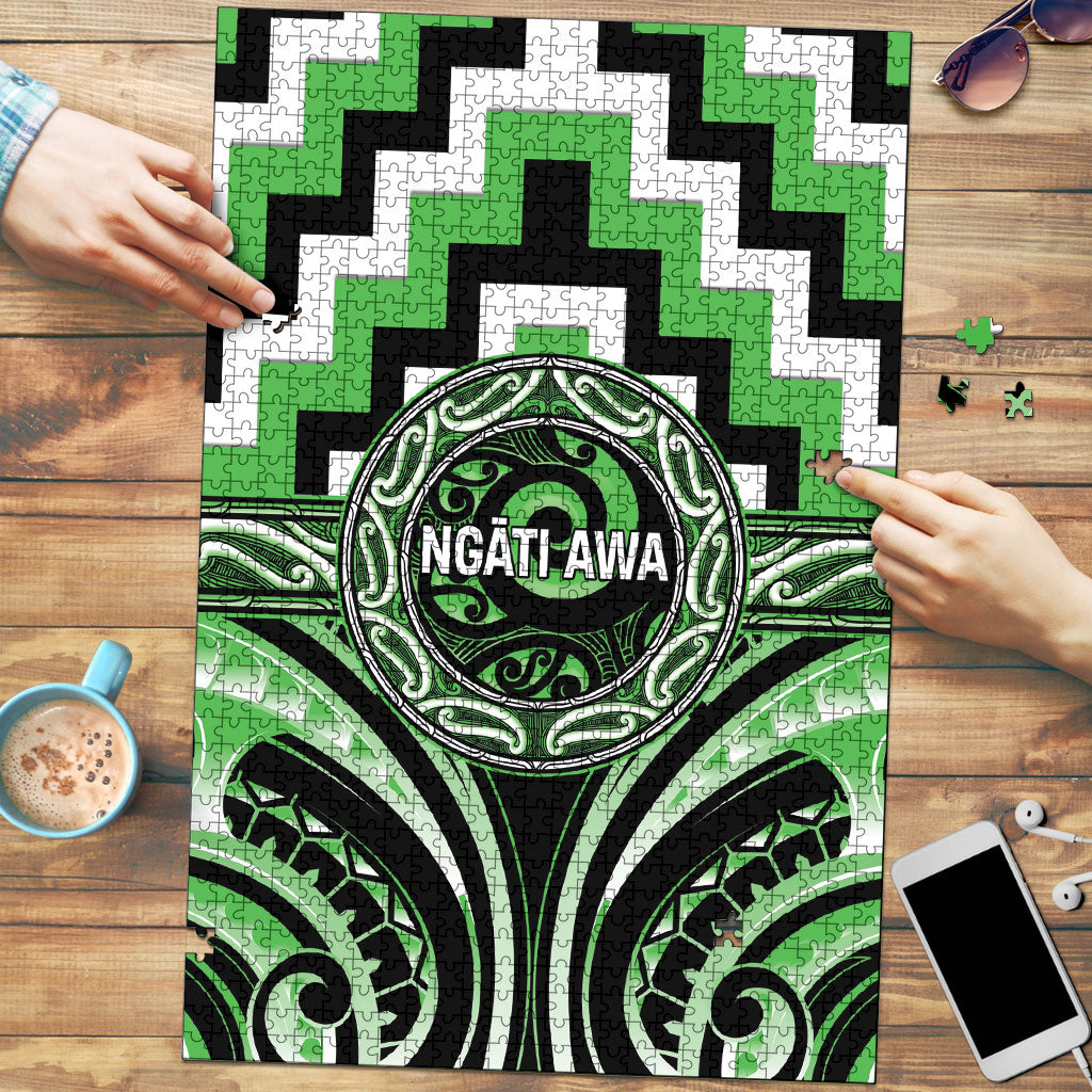 Aotearoa Ngati Awa Puzzle Maori Iwi Poutama Puhoro Tattoo