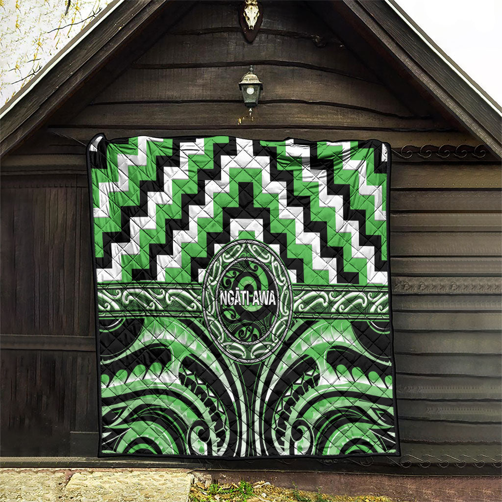 Aotearoa Ngati Awa Quilt Maori Iwi Poutama Puhoro Tattoo