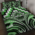 Aotearoa Ngati Awa Quilt Bed Set Maori Iwi Poutama Puhoro Tattoo