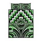 Aotearoa Ngati Awa Quilt Bed Set Maori Iwi Poutama Puhoro Tattoo