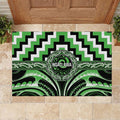 Aotearoa Ngati Awa Rubber Doormat Maori Iwi Poutama Puhoro Tattoo